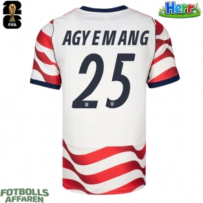 Förenta stater Patrick Agyemang #25 Hemmatröja VM 2026 Kortärmad